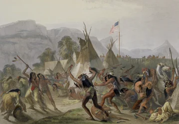 Fort Mackenzie, 28 augustus 1833, plaat 42 uit Volume 2 van 